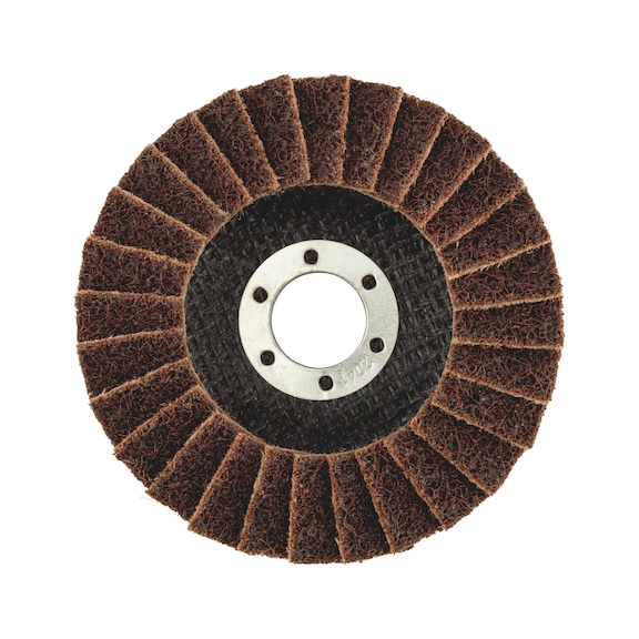 Fleece Segmented Grinding Disc For direct use on angle grinders - SNDDISC-NYLFLC-COARSE-115X22,23