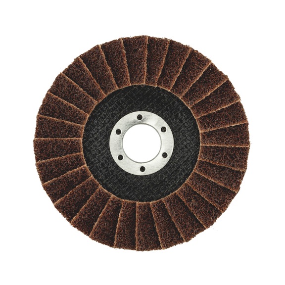Disco abrasivo de vellón segmentado - DIS 1000HOJAS-NYLON-BASTO-115X22,23