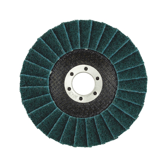 Fleece Segmented Grinding Disc For direct use on angle grinders - SNDDISC-NYLFLC-FINE-125X22,23