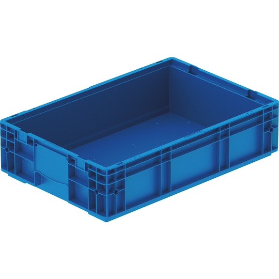 Storage box RL-KLT VDA - VDA-RL-KLT-6147-594X396X147,5-RAL5005