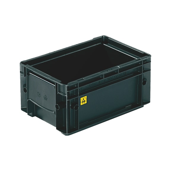 Storage box R-KLT VDA ESD - VDA-R-KLT-6129-594X396X280-(ESD)