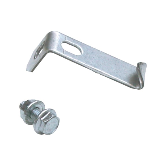 Fastening clip for grid wall - 1