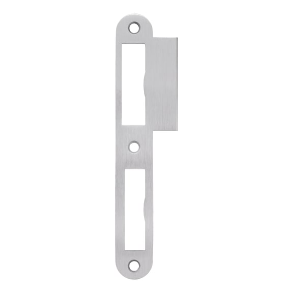 Tab locking plate For flush-closing doors - AY-TAPLOCKPLATE-DRLOK-DIN/L-A2-MATT