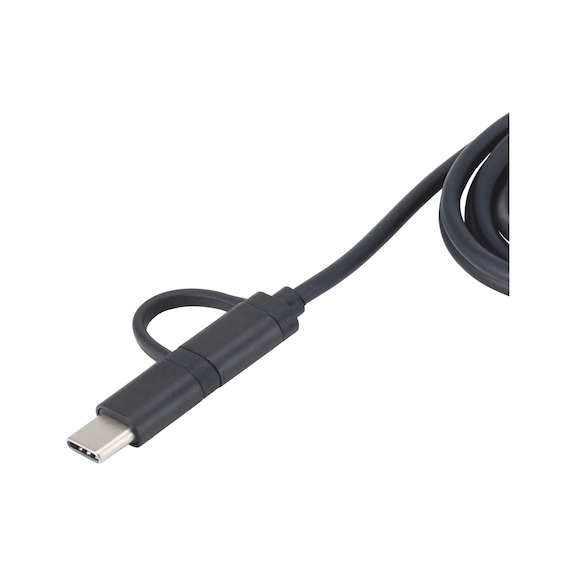 Câble de données et charge USB Connecteur 2 en 1 Micro USB et USB C - 4