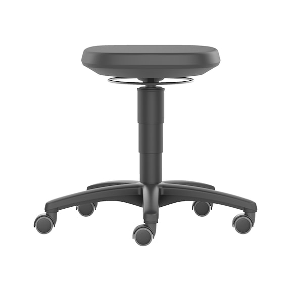 Mobile stool For combination workstations - STL-WRKSHP-WHEELED
