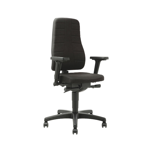 Swivelling work chair PRO with fabric cover - 9