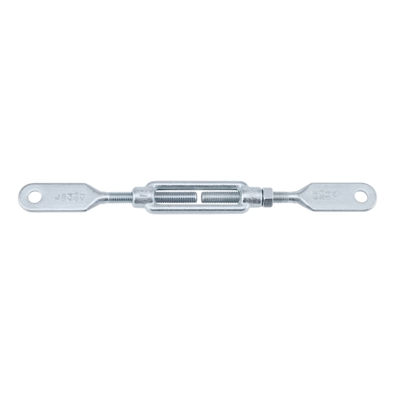 DIN 1480 steel zinc plated with flat leaf bolts