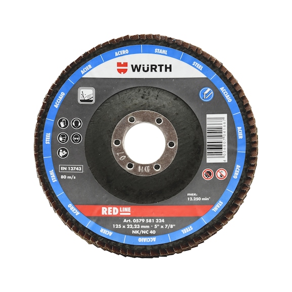 Flap disc High Density for steel (Glass Fabric Backing Disc) - 1