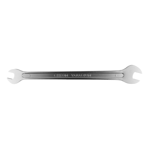 Double open-end wrench, ultra-thin - DOUBLE-END WRENCH WS 8X9  SLIM
