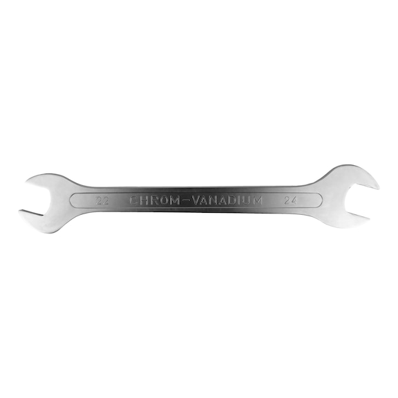 Double open-end wrench, ultra-thin - DOUBLE-END WRENCH WS 22X24  SLIM