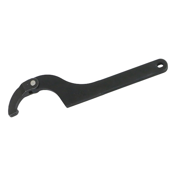Jointed hook wrench with nose - 3