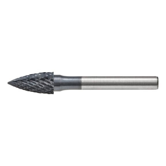 Carbide burr multi-performance TiAlSiN