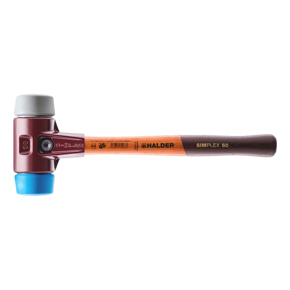 Soft-face hammer Halder SIMPLEX soft-face hammer Series 3013 - SFTFCEHAM-HALDER-3013.060-SIMPLEX-D60