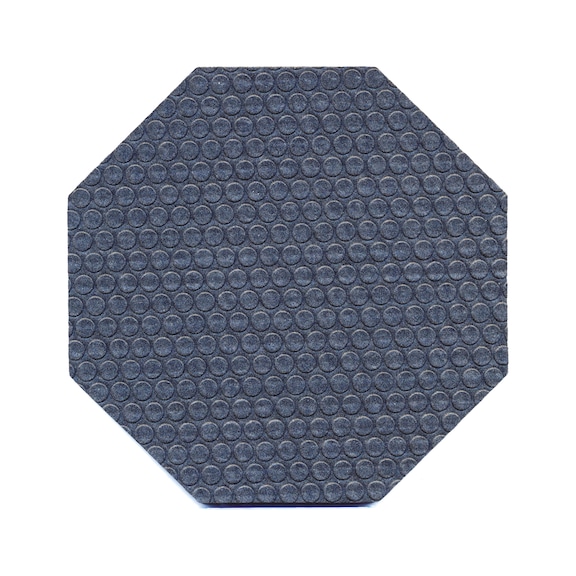 Lot de 6 tapis anti-dérapant, de forme octogonale - 1