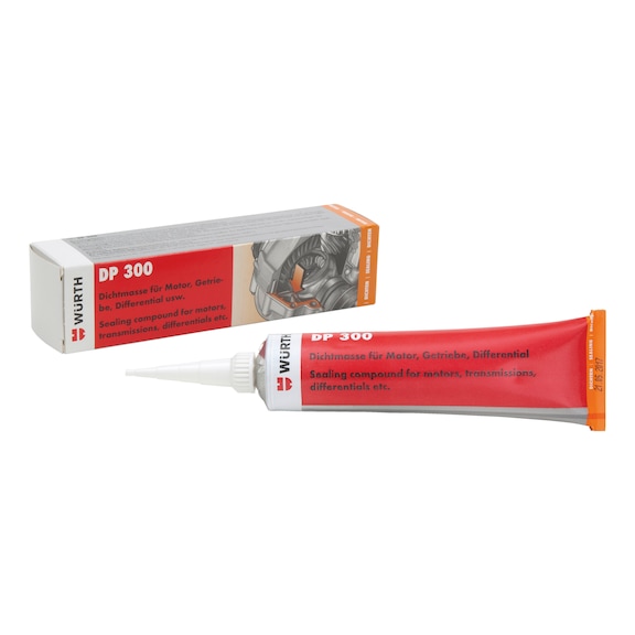 DP 300 engine and housing sealing compound - ENGSEALCOMPD-DP300-TUBE-RED-80ML