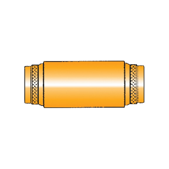Push-In straight connector, metric tube - 2
