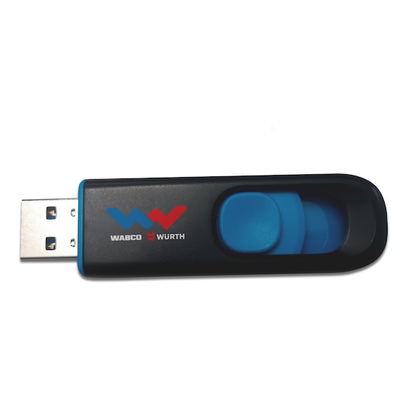 USB stick with W.EASY software 