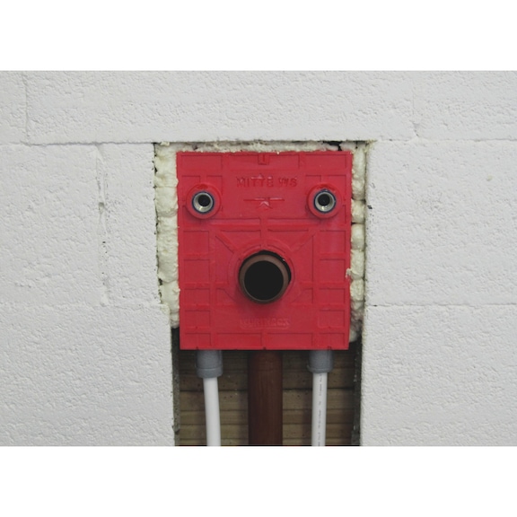 Installationsbox Standardwaschtisch Mauerwerk - 6