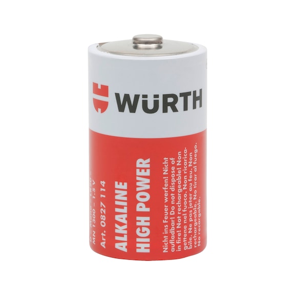Batterie High Power - BATT-ALKALI-D-MONO-LR20-1,5V