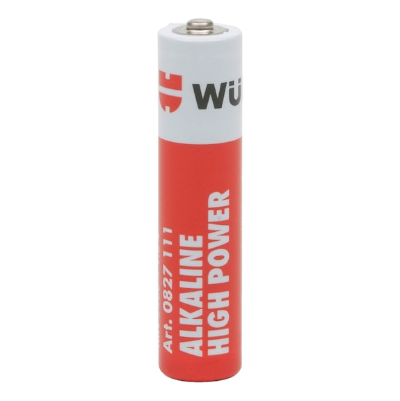 Alkaline batterier high power