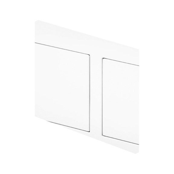 Placca WC per Prevista Vis. f. Style 21 8611.1 VIE - PLACCA-VISIGN-FOR-STYLE-21-BIANCA