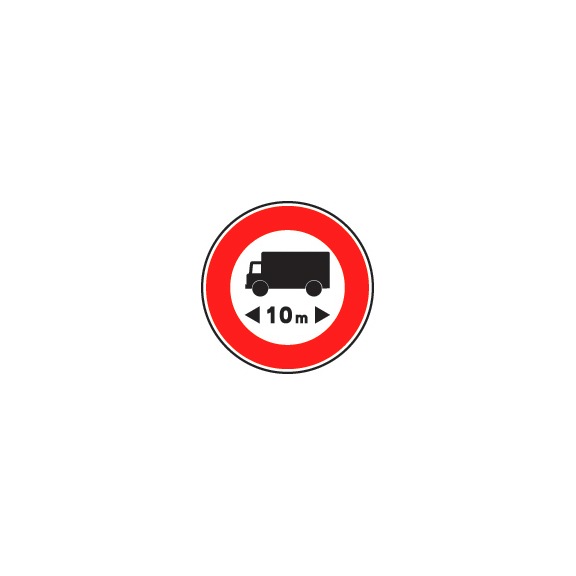 Panneaux de type B - Interdiction / fin d'interdiction / stationnement - PANNEAU B10A 1050MM CL1