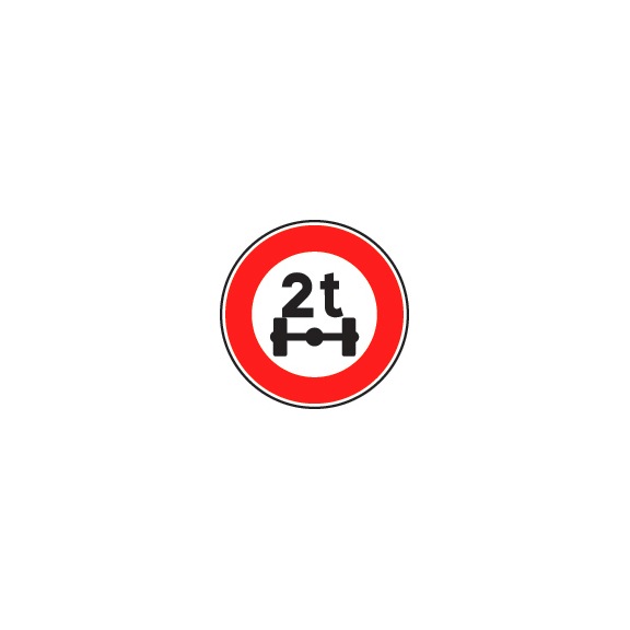 Panneaux de type B - Interdiction / fin d'interdiction / stationnement - PANNEAU B13A 450MM CL1