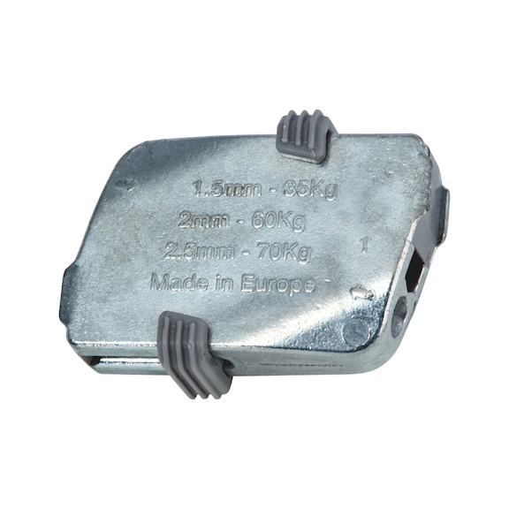Morsetto autobloccante per fune in acciaio - MORSETTO-AUTOBLOC-FUNE-(1,5-2-2,5MM)