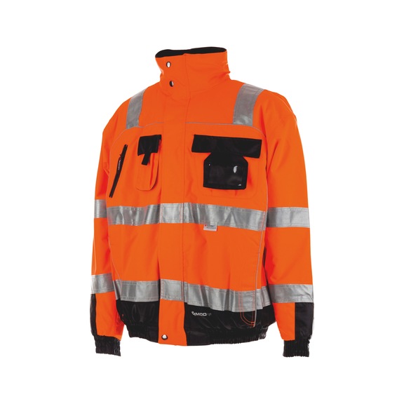 High-visibility blouson - WARNSCHUTZBLOUSON ORANGE/SCHWZ GR. S