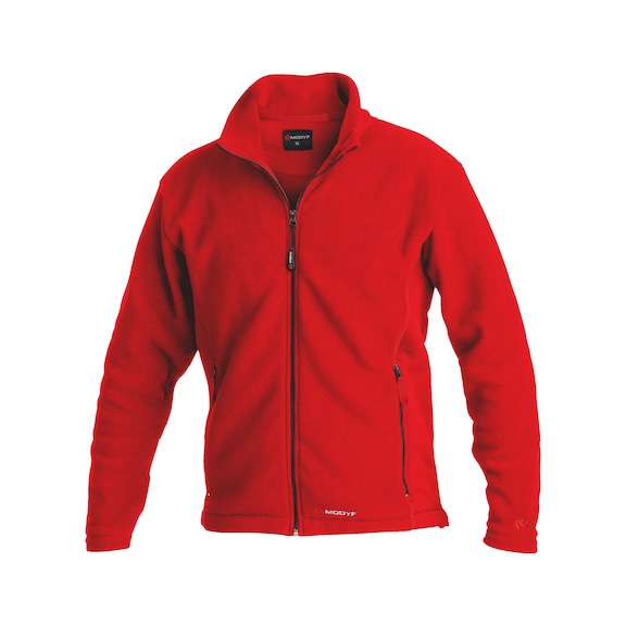 Fleecejacke - FLEECEJACKE ROT GR.M