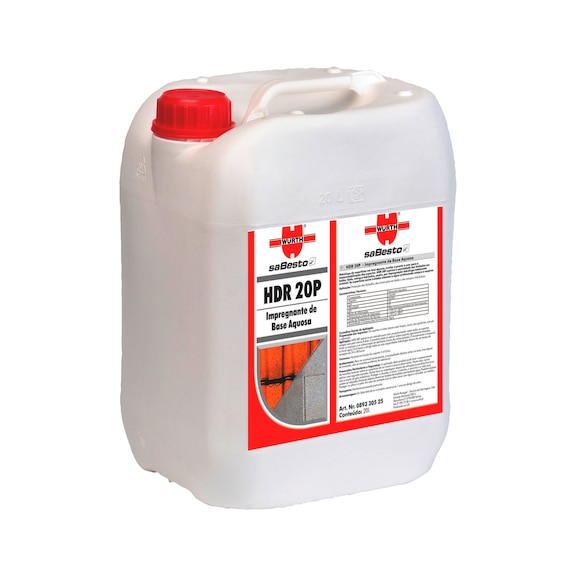 Impregnante de base aquosa HDR 20P - HDR 20P HIDROREPELENTE AQUOSO 20L