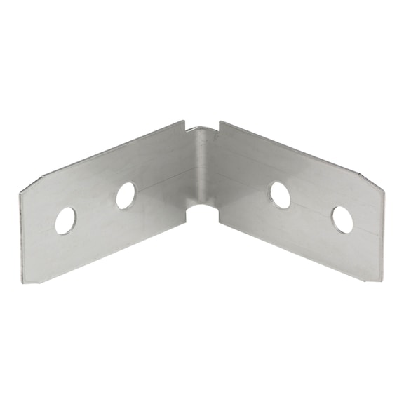 Mounting bracket For aluminium recessed handle, L shape and C shape, horizontal - AY-FAST-ANGLE-RECESS-GRIP-FOR-PUSH-IN