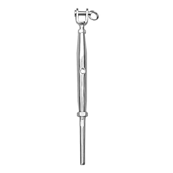 Shroud turnbuckle fork/wire cable terminal - 1