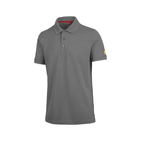 Apus ESD polo - POLOSHIRT ESD APUS GRAPHITE L