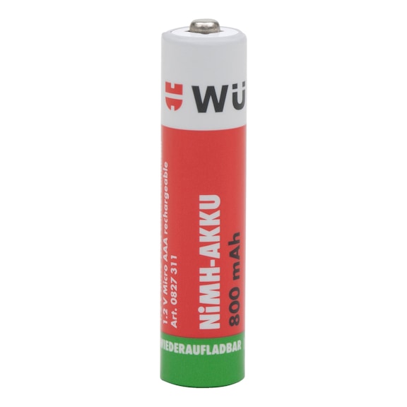 Bateria de NiMH pré-carregada - 1