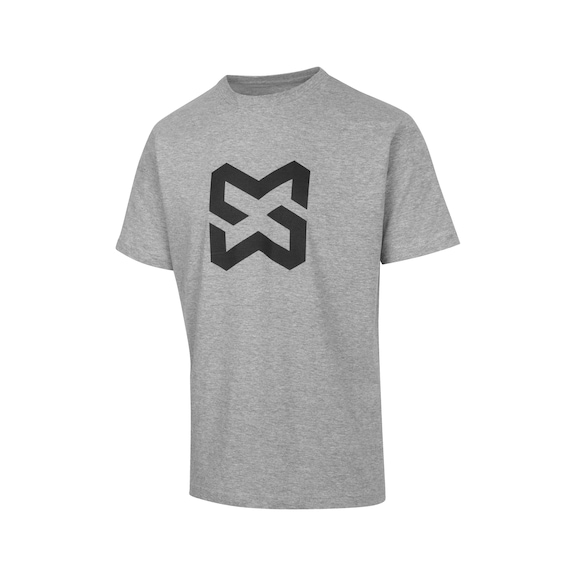 Logo III T-shirt - LOGO T-SHIRT III GRAU XXL