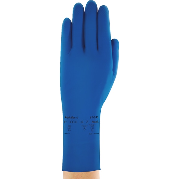 Protective glove, special design - GLOVE-ANSELL-ALPHATEC-87-245-SZ8,5