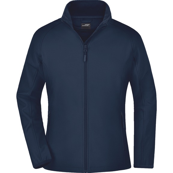 Softshell jacket ladies' JN1129 Rauscher & Stoecklin - WMSOFTSHELLJACK-JN1129-NAVY-R&S-S-SPC