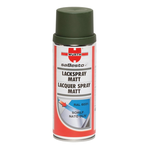 Peinture en spray, mate - PNTSPR-R6031-(REED-OLIVE)-MATT-400ML