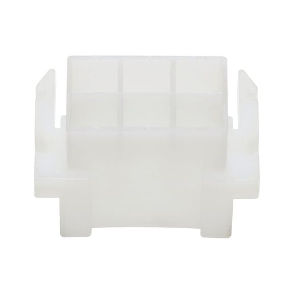 Multi-point housing For blade connector 6.3 x 0.8 mm - PLGHSNG-6COMT-TABCON-6,3MM