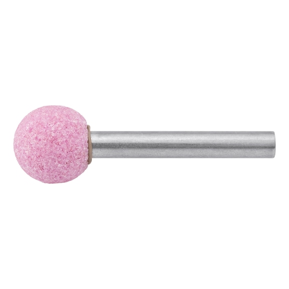 特种熔融氧化铝打磨头，粉色 - 球形刚玉磨头S6MM-D16MM-WL16MM