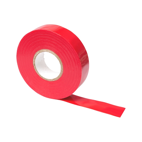 Kunststoffisolierband - KUNSTSTOFF-ISOLIERBAND ROT 19MM/25M