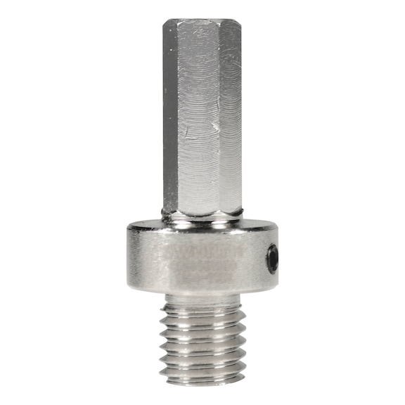 Adapter for diamond dry core bits, M14 