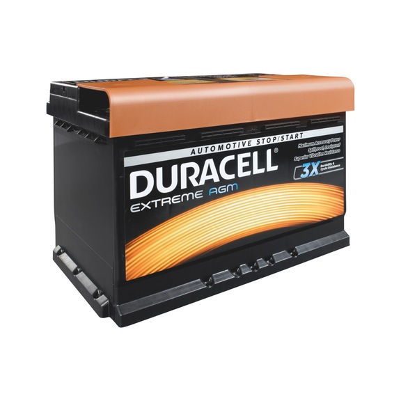 Starterbatterie DURACELL<SUP>®</SUP> EXTREME AGM - 1