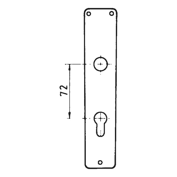 AL 100/AL 11 lever/handle set - 3