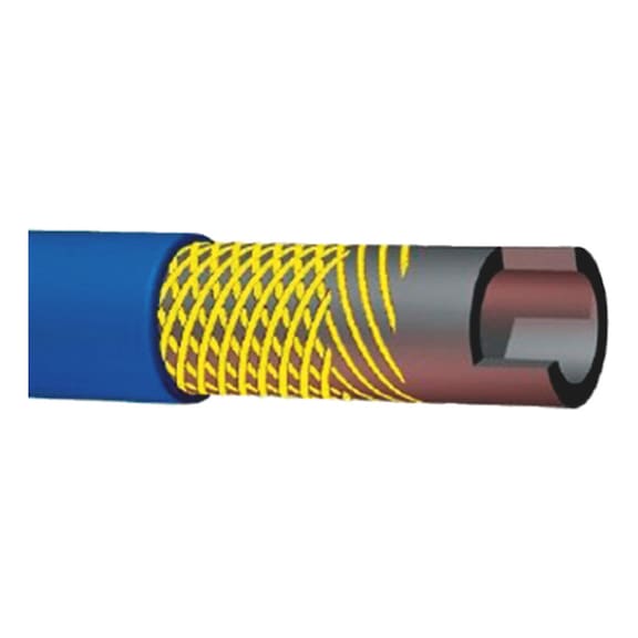 Welding hose for oxygen