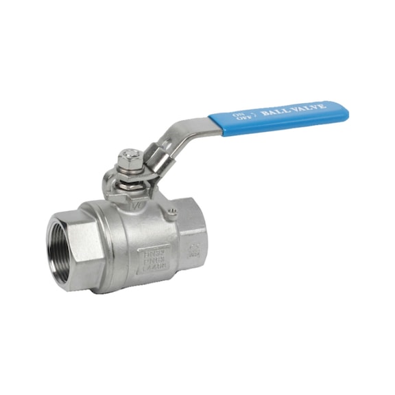 Ball valve AISI 316 with handle - 1