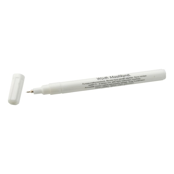 Paint marker for metal surfaces
