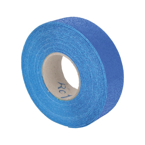 Heavy Duty non-slip floor marking adhesive tape - FLRMARKTPE-SA-NONSLP-BLUE-75MMX12,5M