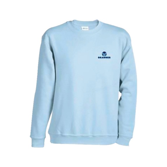 Sweatshirt JN040 Grammer - SWEAT-HEAVY-JN040-LIGHT-BLUE-SZ.XL-SPC